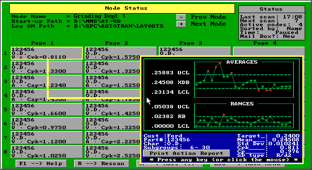 AUTOSCOPE SCREEN DUMP